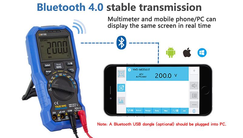 Bluetooth Multimeter